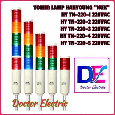 tower lamp hanyoung|Signal Lights / Hanyoung Tower Lamp 4 Levels Hy Tn.